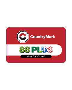 CountryMark 88 - Dispenser Decal - Extra Small - 2.5"X1.43"