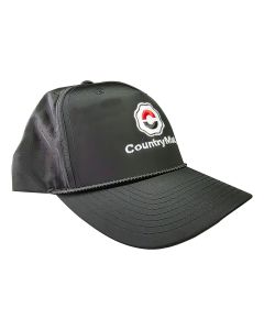 Richardson Laser Perf Performance Rope Cap – Black