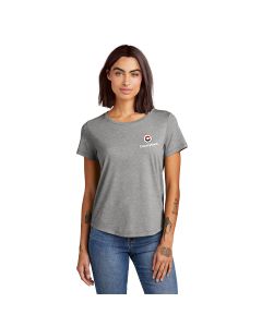 Allmade® Women’s Relaxed Tri-Blend Scoop Neck Tee