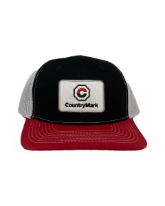 CountryMark Red/White/Black Hat