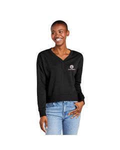 District® Women’s Perfect Tri® Fleece V-Neck Sweatshirt