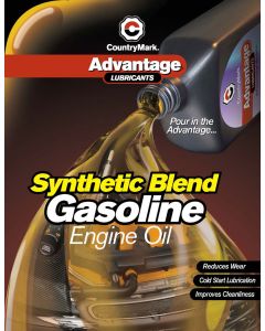 GAS ENGINE OIL SYNT BLEND 10PK