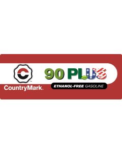 CountryMark 90+ ETHANOL-FREE GASOLINE BANNER