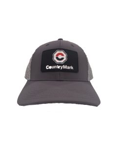 Graphite Heather Black Patch Hat CMK