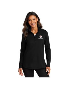 Port Authority® Ladies C-FREE® Double Knit 1/4-Zip