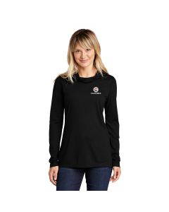 Sport-Tek ® Ladies PosiCharge ® Tri-Blend Wicking Long Sleeve Hoodie