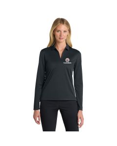 Nike Women's Dri-FIT Micro Pique 2.0 Long Sleeve Polo