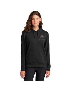 Nike Women's Club Fleece Sleeve Swoosh Pullover Hoodie