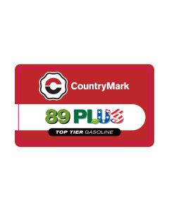 CountryMark 89 - Dispenser Decal - Extra Small - 2.5"X1.43"