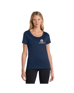 Nike Women's Dri-FIT Cotton/Poly Scoop Neck Tee