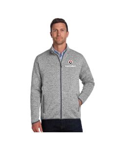 Port Authority® Sweater Fleece Jacket
