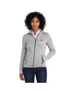 Port Authority® Women's Sweater Fleece Jacket