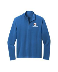 Port Authority® Microterry 1/4-Zip Pullover