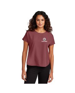 Mercer+Mettle Women's Stretch Crepe Crew