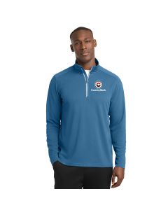 Sport-Tek® Sport-Wick® Textured 1/4-Zip Pullover